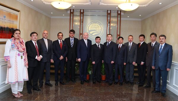 Первая встреча координаторов государств-членов ШОС 26 апреля 2014 года