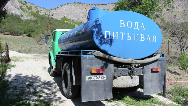 Ситуация с пресной водой в Крыму