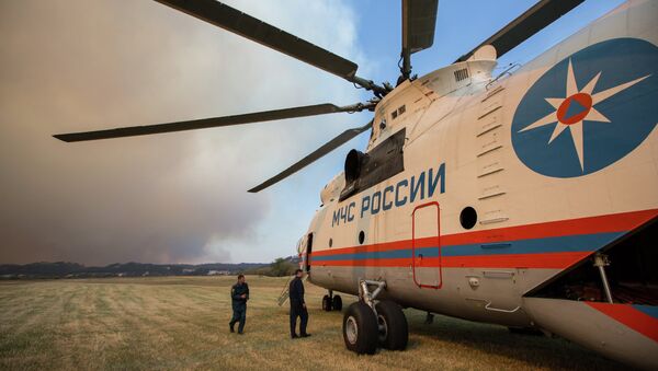 Вертолет МЧС Ми-26. Архивное фото