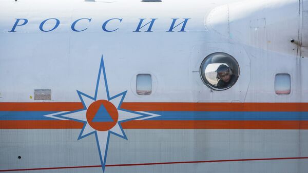 Самолет МЧС на аэродроме Раменское. Архивное фото