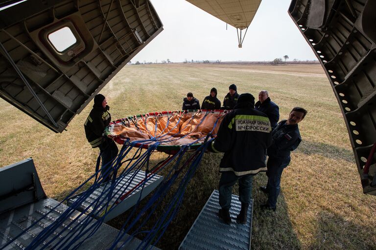 Тушение лесных пожаров на Дальнем Востоке