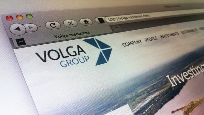 Сайт инвестиционной группы Volga Group