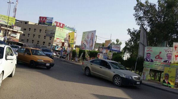 Улицы Багдада в разгар предвыборной агитации. Архивное фото