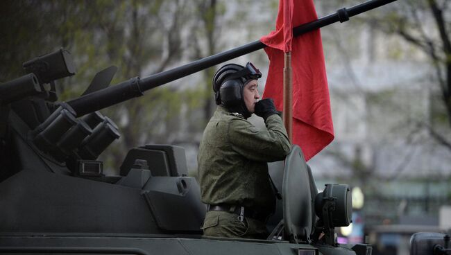 Репетиция военного парада в Москве. Архивное фото