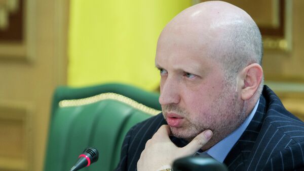 Секретарь СНБО Украины Александр Турчинов. Архивное фото