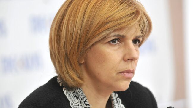 Кандидат в президенты Украины Ольга Богомолец.