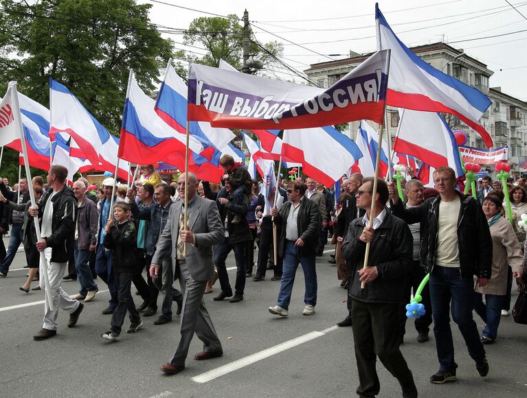 Праздник весны и труда в Крыму