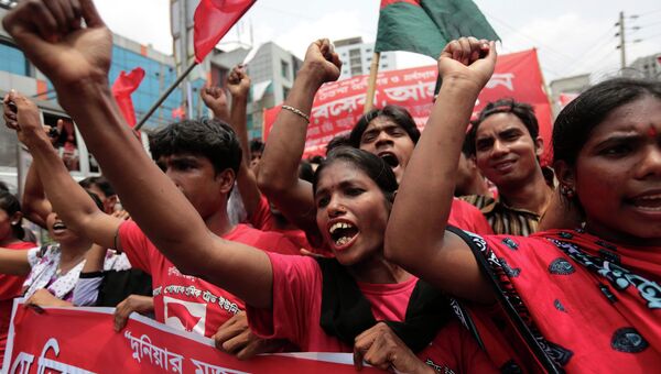 Митинг в Бангладеш. Архивное фото