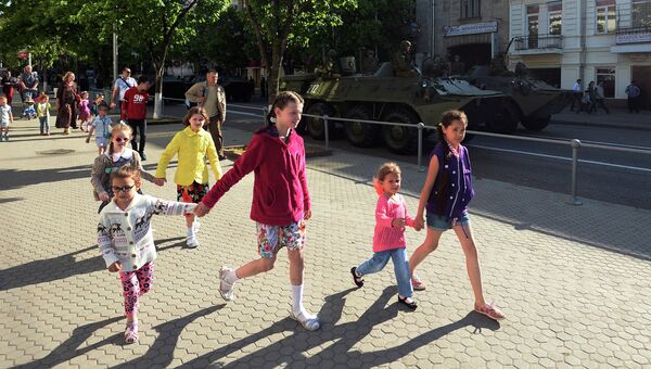 Дети в Севастополе. Архивное фото
