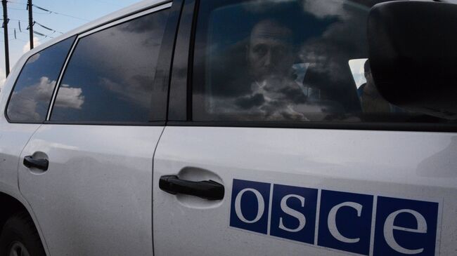Наблюдатели ОБСЕ на Украине, архивное фото