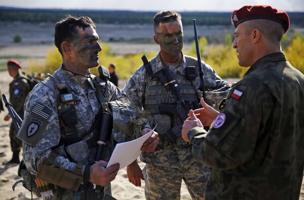 Совместные учения американских и канадских военных в Польше