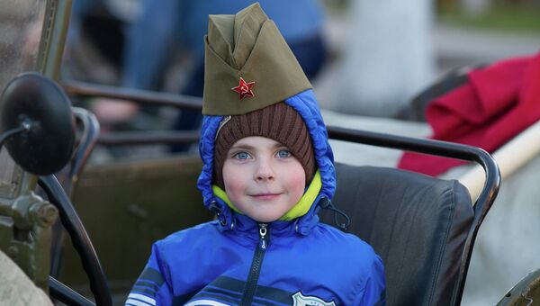Репетиция Парада Победы в Томске, событийное фото