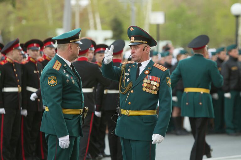 Репетиция Парада Победы в Томске