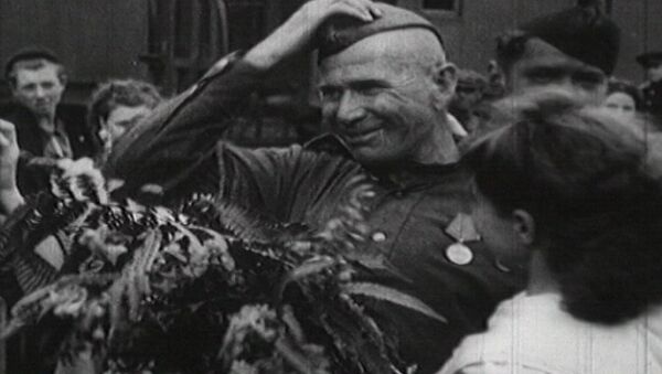 Первый праздник Победы. Съемки 9 мая 1945 года