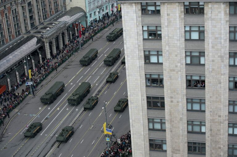 Генеральная репетиция Парада Победы