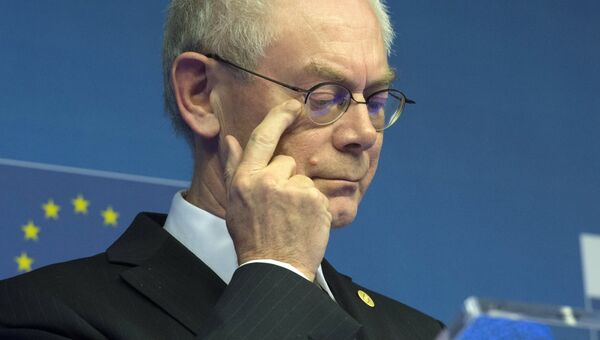 Председатель Европейского Совета Херман Ван Ромпей. Архивное фото