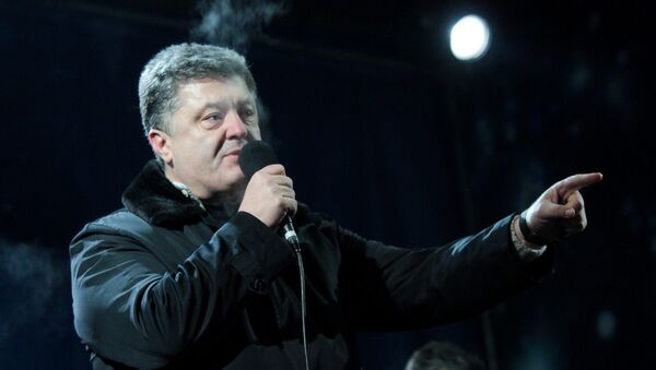 Кадидат в президенты Украины Петр Порошенко. Архивное фото