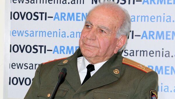 Председатель Комитета ветеранов войны и Вооруженных сил Армении Петрос Арташесович Петросян
