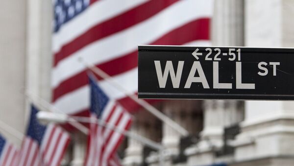 Нью-Йоркская фондовая биржа на Уолл-Стрит. Архивное фото