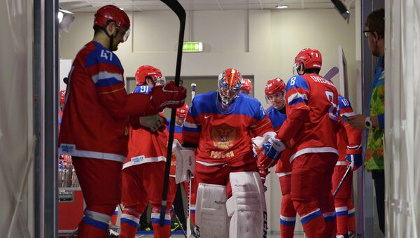 Российские хоккеисты. Архивное фото