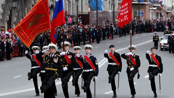 Парад Победы во Владивостоке. Архивное фото