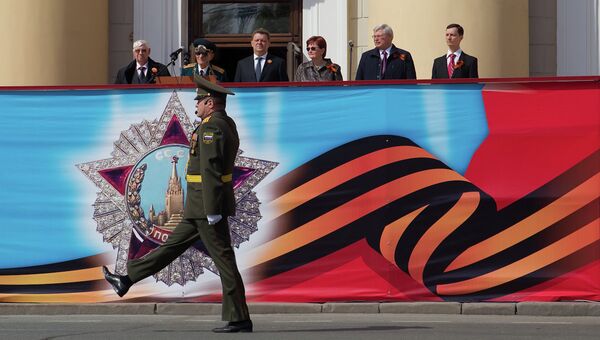 Парад Победы в Томске, 9 мая 2014