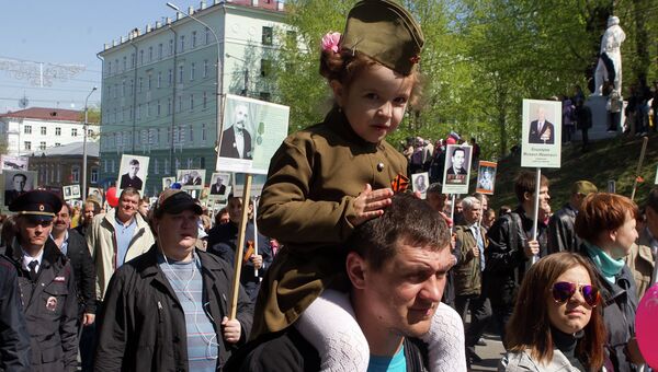 Парад Победы в Томске, событийное фото