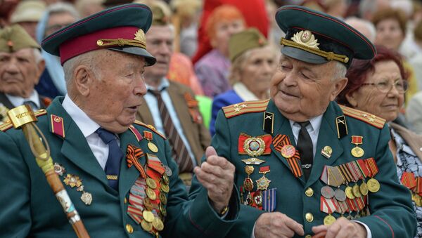 Празднование Дня Победы в Новороссийске