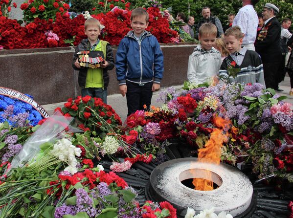 Мероприятия в честь Дня Победы в Днепропетровске