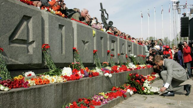 Празднование Дня Победы в Риге. Архивное фото