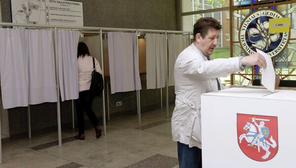 Голосование на президентских выборах в Литве, Вильнюс