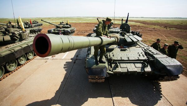 Российские танки. Архивное фото
