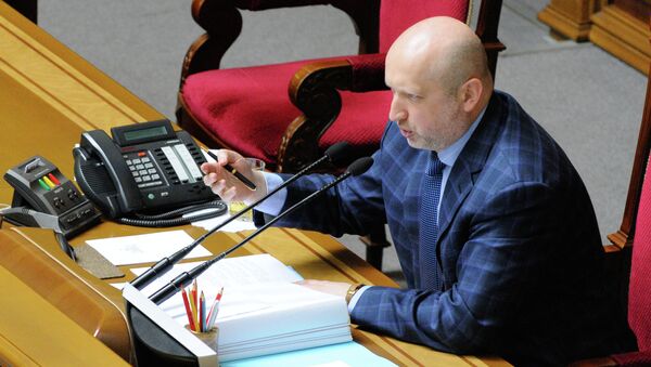 Председатель Верховной Рады Украины Александр Турчинов