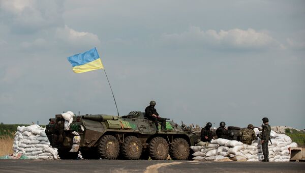 Солдаты украинской армии. Архивное фото