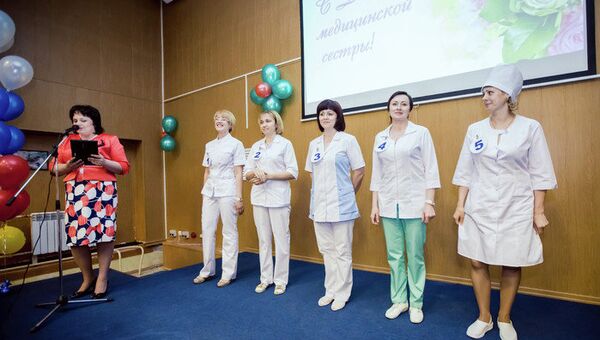 Конкурс медсестер в Томской ОКБ