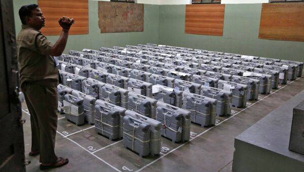 Перед подсчетом голосов на выборах в Индии