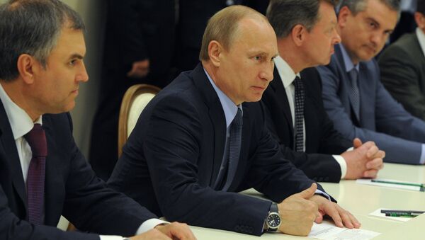 Владимир Путин встретился с представителями крымских татар, 16 мая 2014