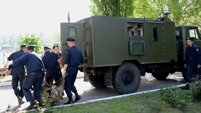 Военнослужащие национальной гвардии Украины, архивное фото