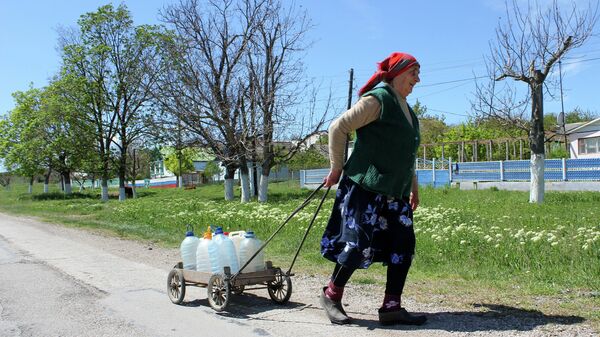 Отключение водоснабжения на востоке Украины. Архивное фото