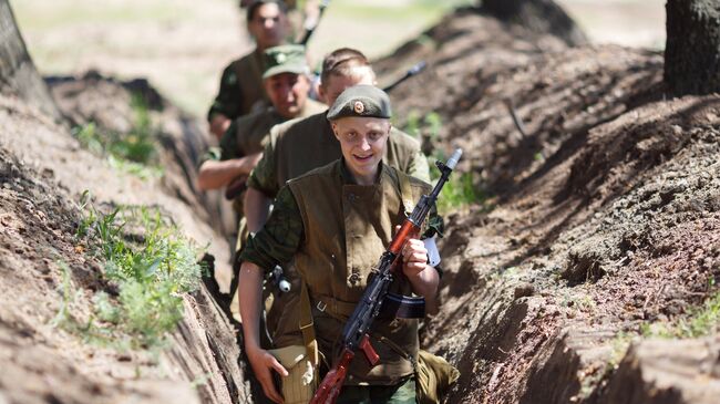 Учения инженерных войск. Архивное фото