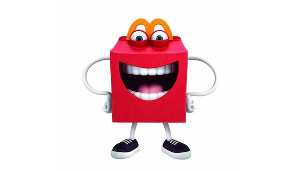 Новый символ обеда McDonald's Хэппи Мил Маскот