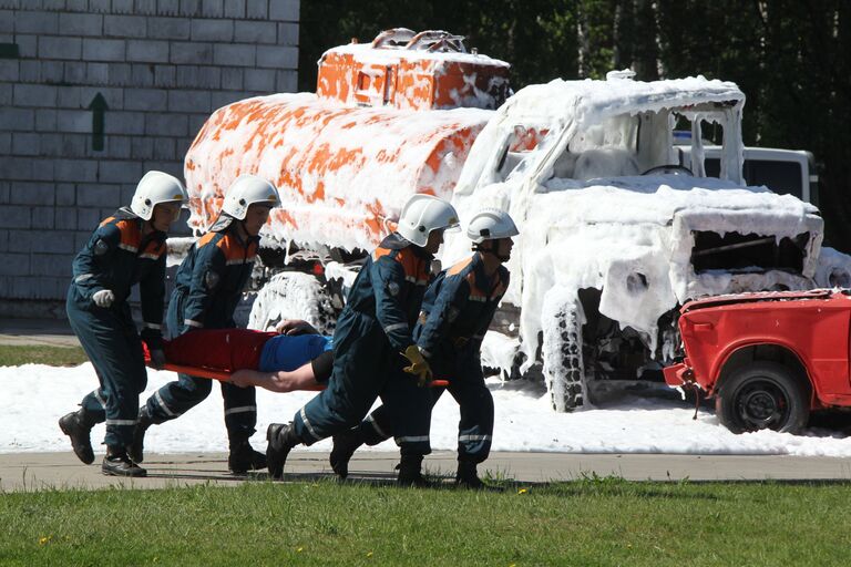 Демонстрационные учения в рамках выставки Комплексная безопасность – 2014