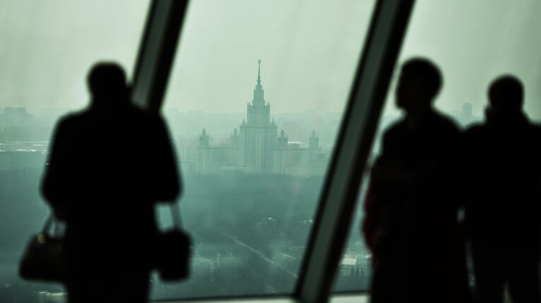 Смотровая площадка открылась в бизнес-центре Москва-Сити