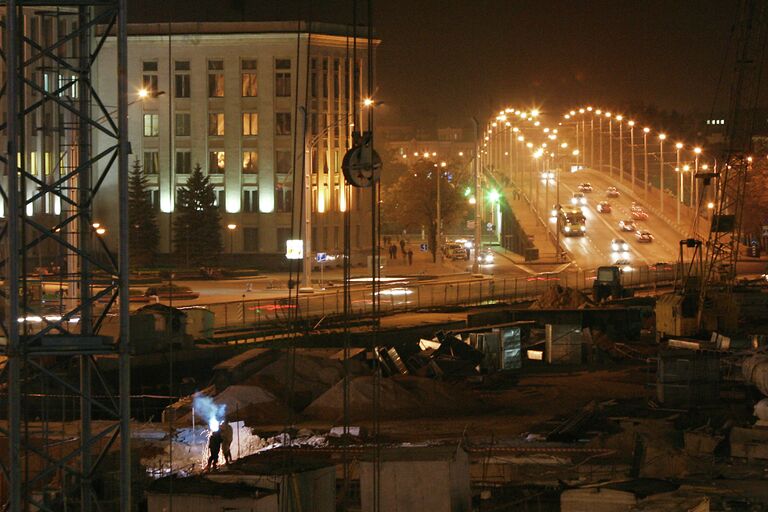 Строительство подземного торгового комплекса на площади Независимости города Минска