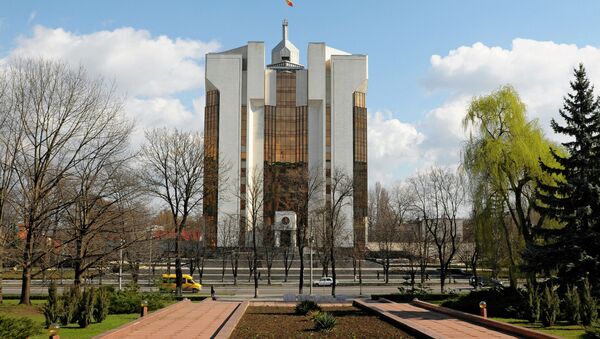 Здание президентского дворца в Кишиневе. Архивное фото