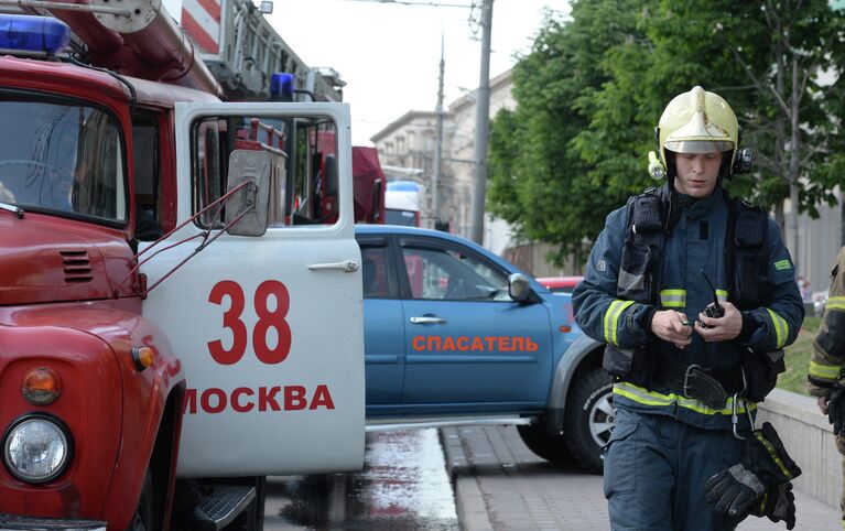 Взрыв бытового газа на Кутузовском проспекте в Москве