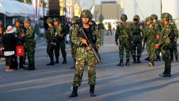 Солдаты армии Тайланда