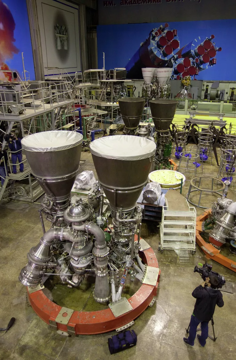 Ракетный двигатель РД-180 на НПО Энергомаш Ракетный двигатель РД-180 на НПО Энергомаш