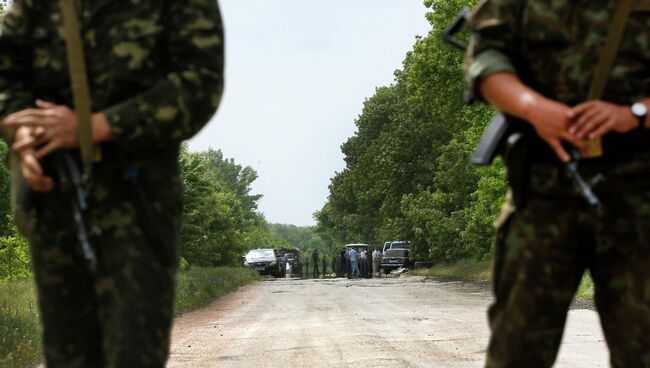 Украинские солдаты