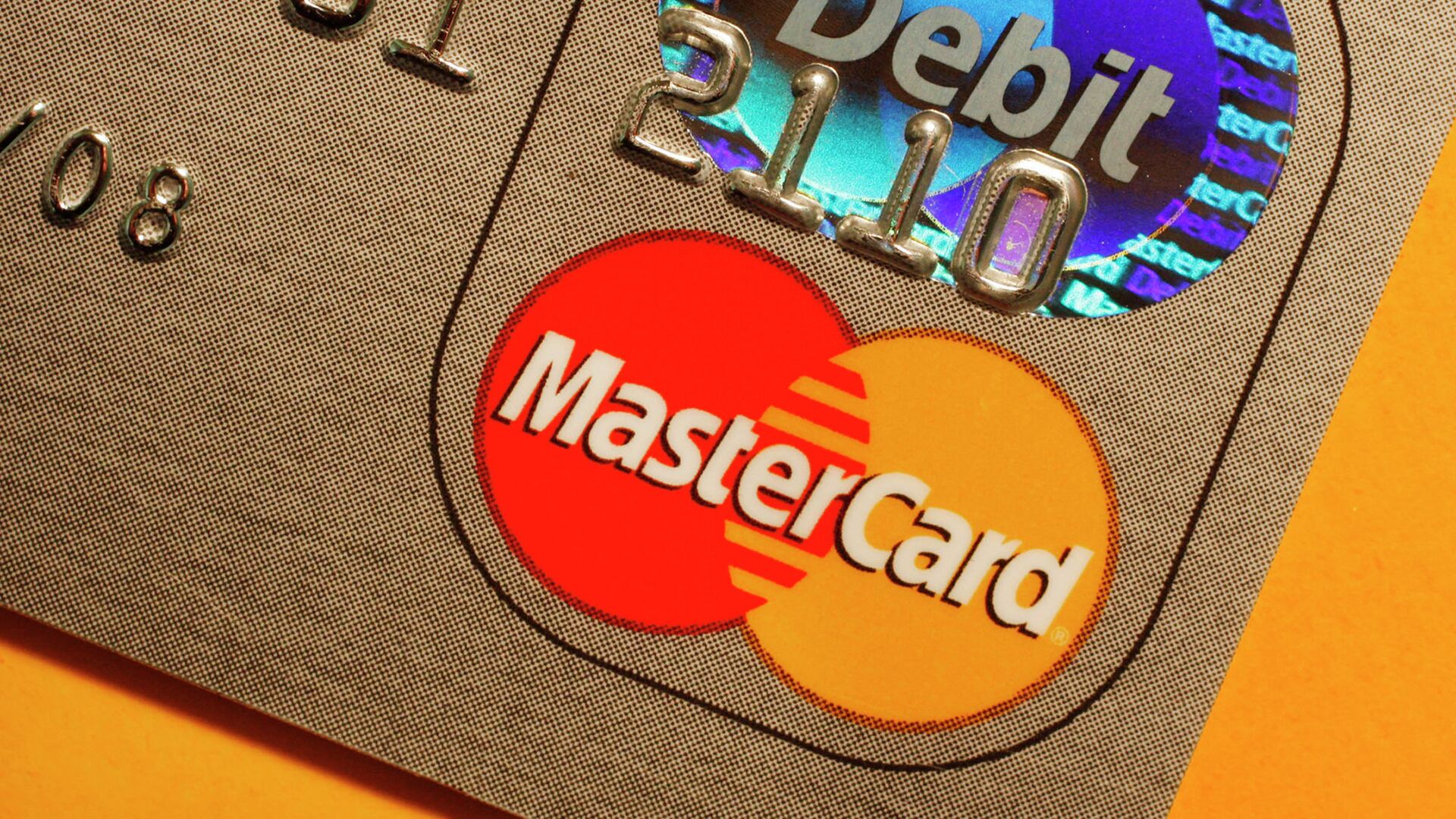 Платежная карта MasterCard - РИА Новости, 1920, 01.03.2022